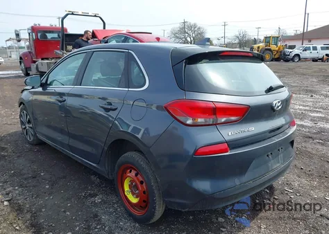 2019 Hyundai Elantra Gt from USA, damaged, VIN KMHH35LE8KU093503